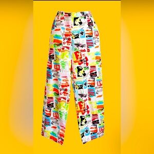 Vintage CHANEL graffiti jeans summer cruise iconic collector piece CC no offers